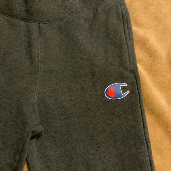 Champion‎ Youth XL Grey Jogger Sweatpants Gym Workout Pants C03 - Picture 2 of 6